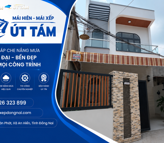 Mái Hiên Trảng Bom | Thi Công Mái Hiên Chuyên Nghiệp, Giá Tốt