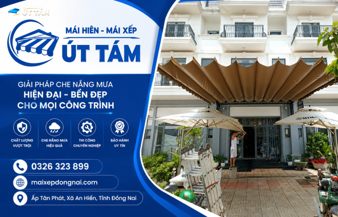 Mái Hiên Mái Xếp Út Tám | Thi Công Đồng Nai, Bình Dương, TP.HCM
